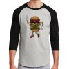 Unisex 50/50 Blend 3/4 Sleeve T-Shirt Thumbnail