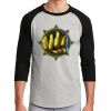 Unisex 50/50 Blend 3/4 Sleeve T-Shirt Thumbnail