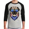 Unisex 50/50 Blend 3/4 Sleeve T-Shirt Thumbnail