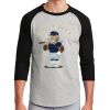 Unisex 50/50 Blend 3/4 Sleeve T-Shirt Thumbnail