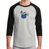 Unisex 50/50 Blend 3/4 Sleeve T-Shirt Thumbnail