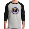 Unisex 50/50 Blend 3/4 Sleeve T-Shirt Thumbnail