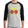 Unisex 50/50 Blend 3/4 Sleeve T-Shirt Thumbnail