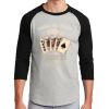 Unisex 50/50 Blend 3/4 Sleeve T-Shirt Thumbnail