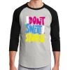 Unisex 50/50 Blend 3/4 Sleeve T-Shirt Thumbnail