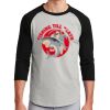 Unisex 50/50 Blend 3/4 Sleeve T-Shirt Thumbnail