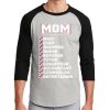 Unisex 50/50 Blend 3/4 Sleeve T-Shirt Thumbnail