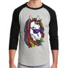 Unisex 50/50 Blend 3/4 Sleeve T-Shirt Thumbnail
