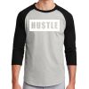 Unisex 50/50 Blend 3/4 Sleeve T-Shirt Thumbnail