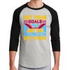 Unisex 50/50 Blend 3/4 Sleeve T-Shirt Thumbnail