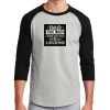 Unisex 50/50 Blend 3/4 Sleeve T-Shirt Thumbnail