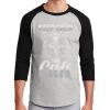 Unisex 50/50 Blend 3/4 Sleeve T-Shirt Thumbnail