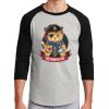 Unisex 50/50 Blend 3/4 Sleeve T-Shirt Thumbnail
