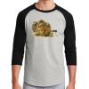 Unisex 50/50 Blend 3/4 Sleeve T-Shirt Thumbnail