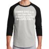 Unisex 50/50 Blend 3/4 Sleeve T-Shirt Thumbnail