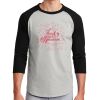 Unisex 50/50 Blend 3/4 Sleeve T-Shirt Thumbnail