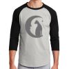 Unisex 50/50 Blend 3/4 Sleeve T-Shirt Thumbnail
