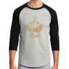 Unisex 50/50 Blend 3/4 Sleeve T-Shirt Thumbnail