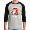 Unisex 50/50 Blend 3/4 Sleeve T-Shirt Thumbnail