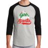 Unisex 50/50 Blend 3/4 Sleeve T-Shirt Thumbnail