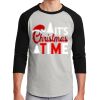 Unisex 50/50 Blend 3/4 Sleeve T-Shirt Thumbnail