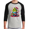 Unisex 50/50 Blend 3/4 Sleeve T-Shirt Thumbnail