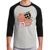 Unisex 50/50 Blend 3/4 Sleeve T-Shirt Thumbnail
