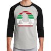 Unisex 50/50 Blend 3/4 Sleeve T-Shirt Thumbnail