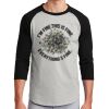 Unisex 50/50 Blend 3/4 Sleeve T-Shirt Thumbnail