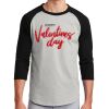 Unisex 50/50 Blend 3/4 Sleeve T-Shirt Thumbnail