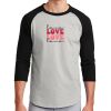 Unisex 50/50 Blend 3/4 Sleeve T-Shirt Thumbnail