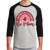 Unisex 50/50 Blend 3/4 Sleeve T-Shirt Thumbnail