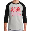 Unisex 50/50 Blend 3/4 Sleeve T-Shirt Thumbnail