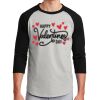 Unisex 50/50 Blend 3/4 Sleeve T-Shirt Thumbnail