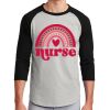 Unisex 50/50 Blend 3/4 Sleeve T-Shirt Thumbnail