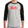 Unisex 50/50 Blend 3/4 Sleeve T-Shirt Thumbnail