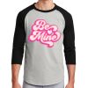 Unisex 50/50 Blend 3/4 Sleeve T-Shirt Thumbnail