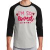 Unisex 50/50 Blend 3/4 Sleeve T-Shirt Thumbnail