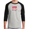 Unisex 50/50 Blend 3/4 Sleeve T-Shirt Thumbnail