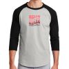 Unisex 50/50 Blend 3/4 Sleeve T-Shirt Thumbnail