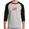 Unisex 50/50 Blend 3/4 Sleeve T-Shirt Thumbnail