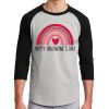 Unisex 50/50 Blend 3/4 Sleeve T-Shirt Thumbnail