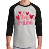 Unisex 50/50 Blend 3/4 Sleeve T-Shirt Thumbnail