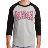 Unisex 50/50 Blend 3/4 Sleeve T-Shirt Thumbnail
