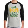 Unisex 50/50 Blend 3/4 Sleeve T-Shirt Thumbnail