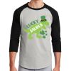 Unisex 50/50 Blend 3/4 Sleeve T-Shirt Thumbnail