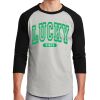 Unisex 50/50 Blend 3/4 Sleeve T-Shirt Thumbnail