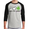 Unisex 50/50 Blend 3/4 Sleeve T-Shirt Thumbnail