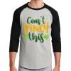 Unisex 50/50 Blend 3/4 Sleeve T-Shirt Thumbnail