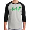 Unisex 50/50 Blend 3/4 Sleeve T-Shirt Thumbnail